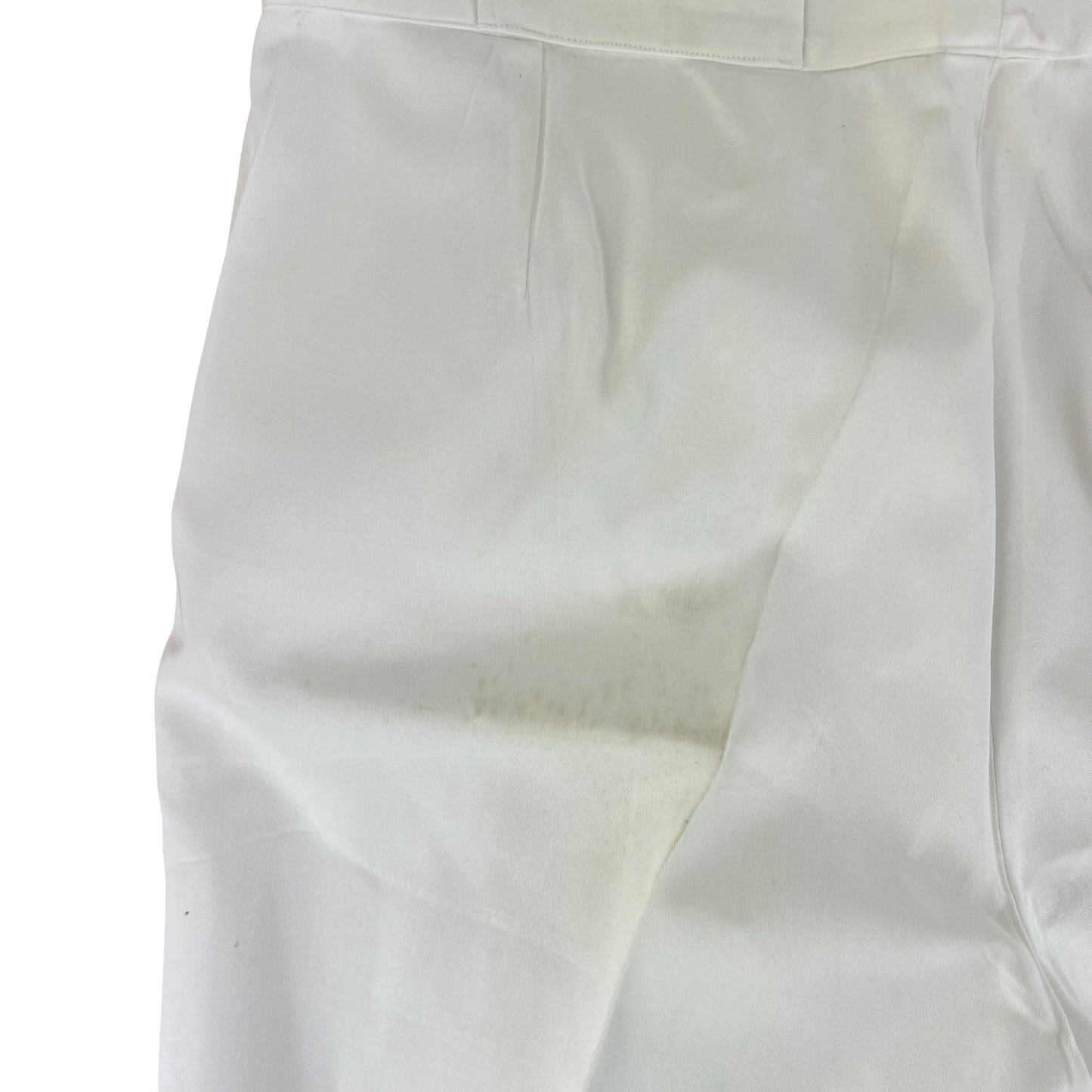 British Merchant Navy 50s Tropical White Trousers - W39 L31