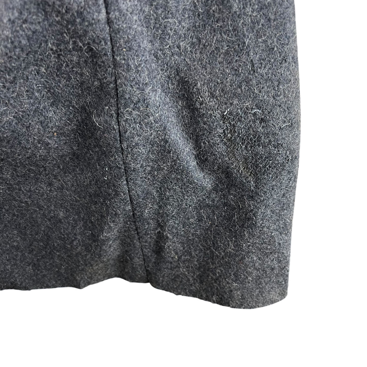 Bulgarian People's Army 80s Grey Wool Greatcoat - Large