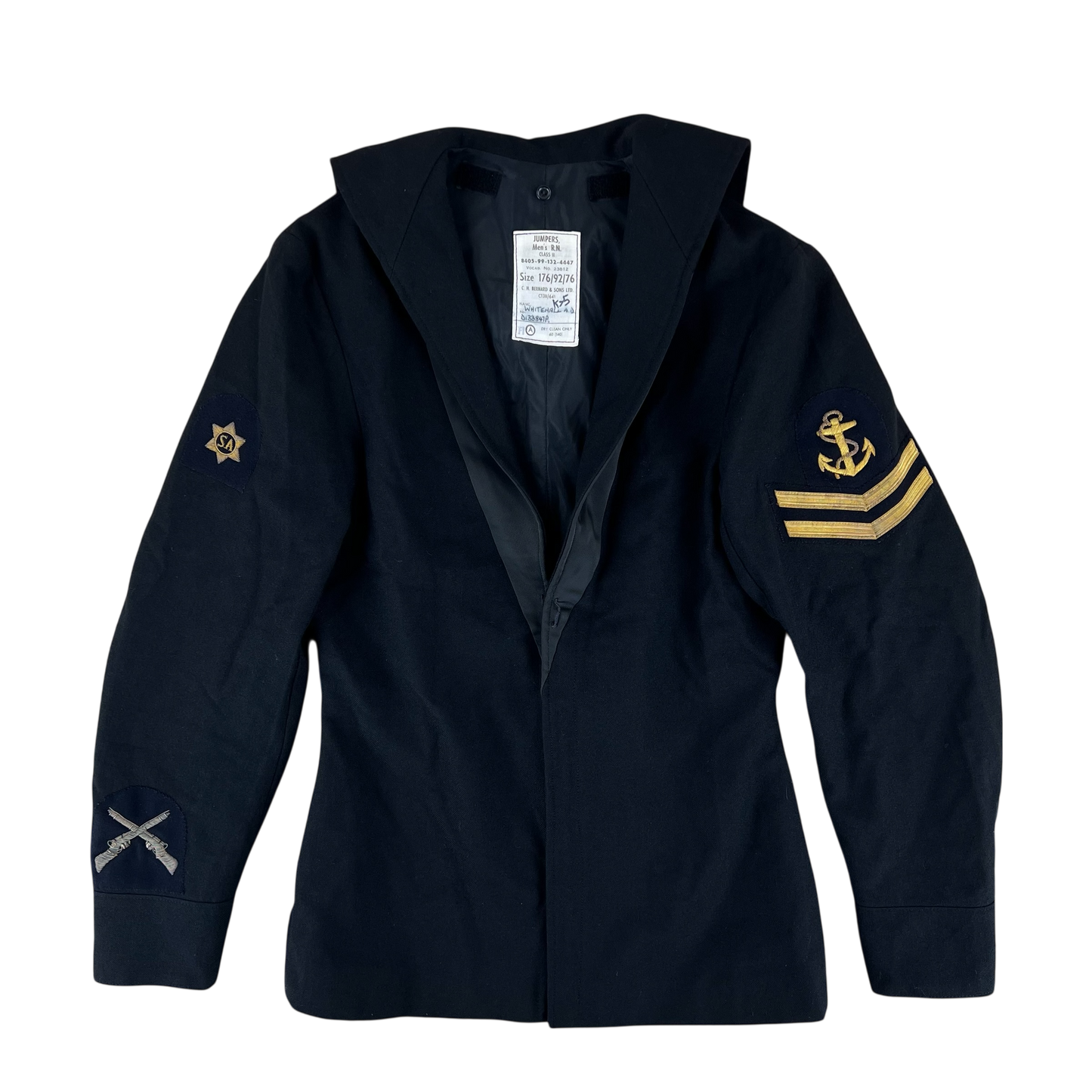 British Royal Navy Class II Jumper Sailor's Top - Medium 176/92