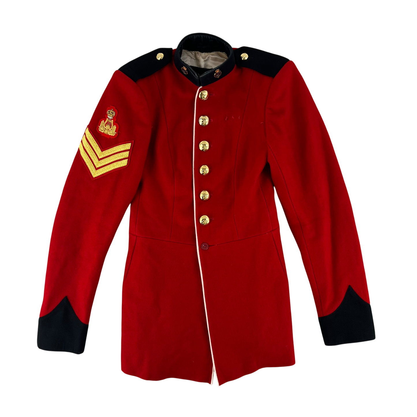 British Army Red Tunic Jacket - Queen's Division Minden Band - Small