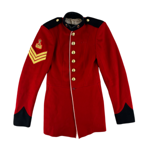British Army Red Tunic Jacket - Queen's Division Minden Band - Small