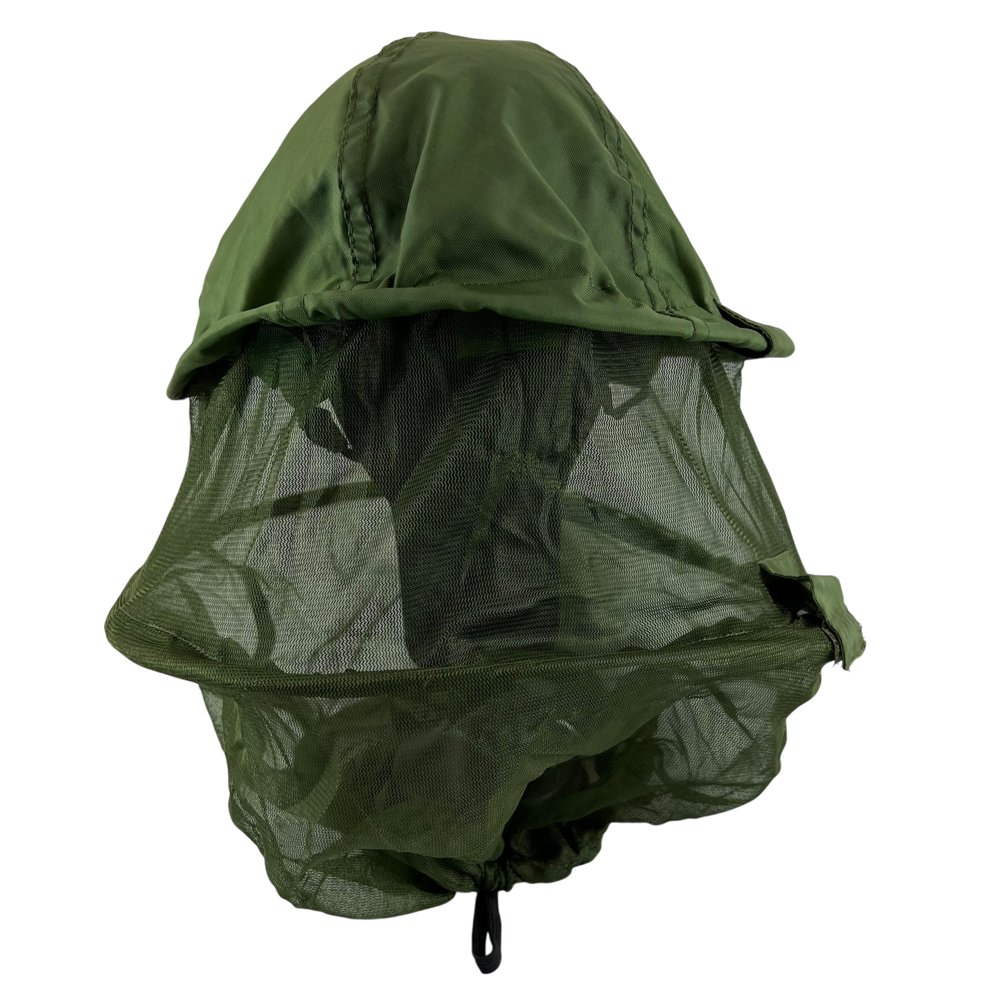 Dutch Army Olive Green Mosquito Netting Helmet Cover #2