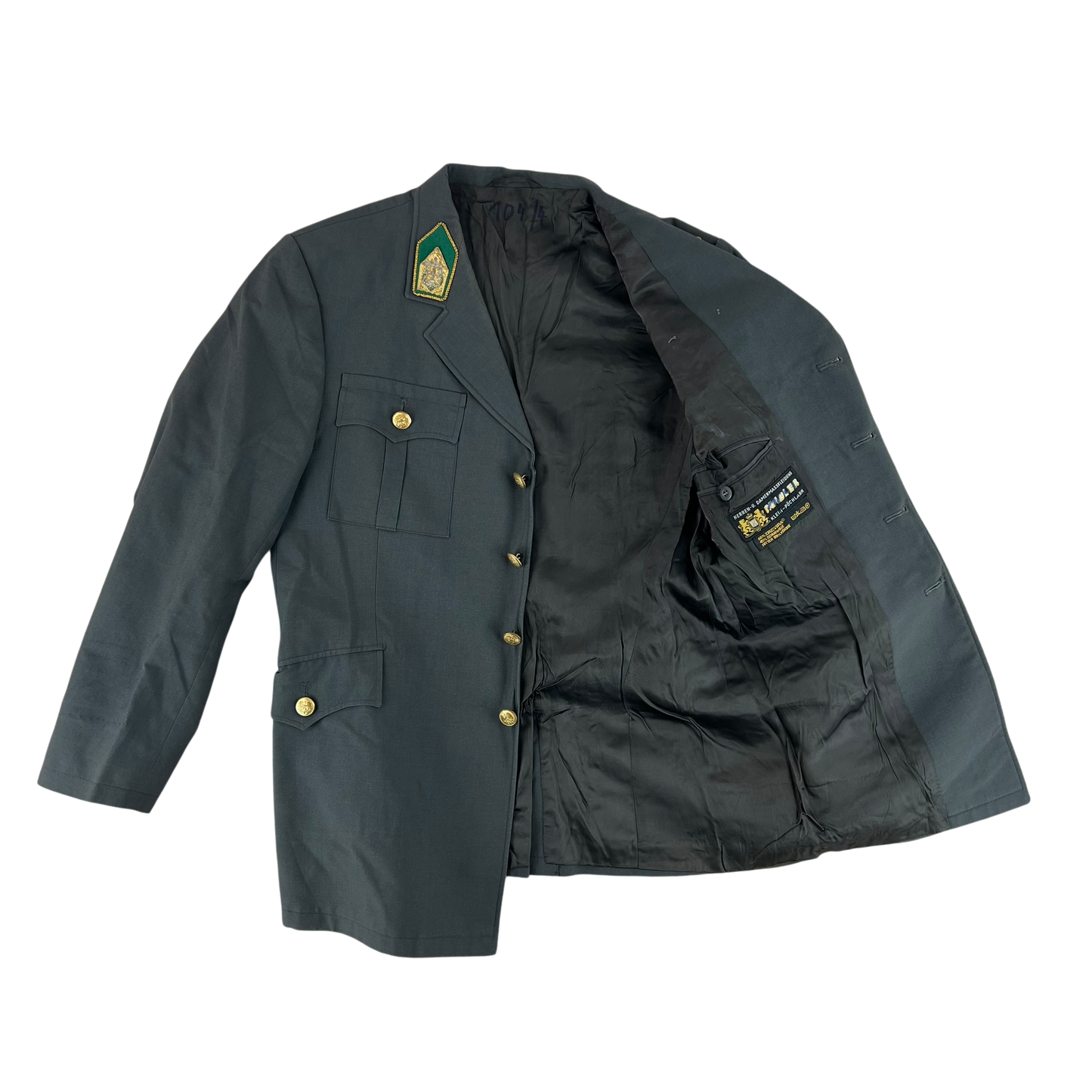 Austrian Army 80s Grey Dress Jacket - Large