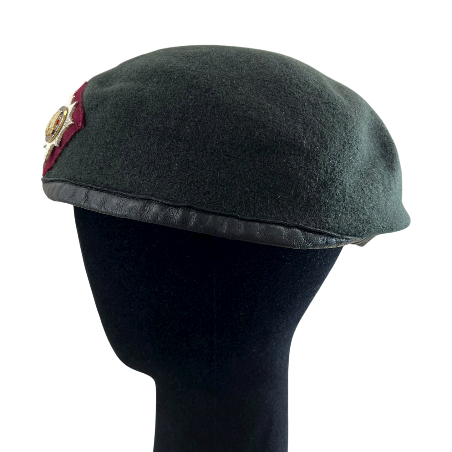 British Army Green Beret w/ Badge - Royal Dragoon Guards - Medium