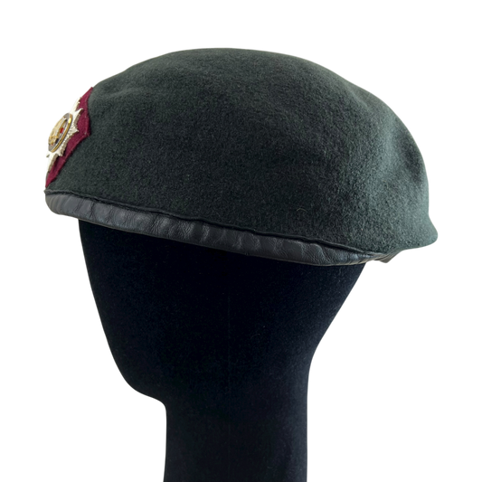 British Army Green Beret w/ Badge - Royal Dragoon Guards - Medium