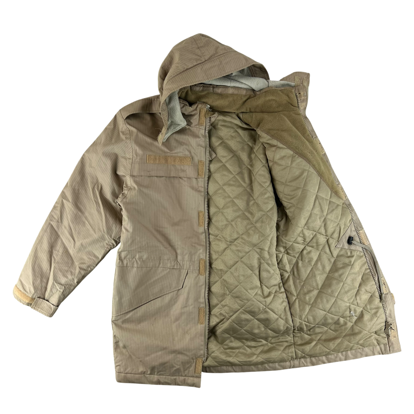 Romanian Army Tan Thermal Ripstop Coat - Large