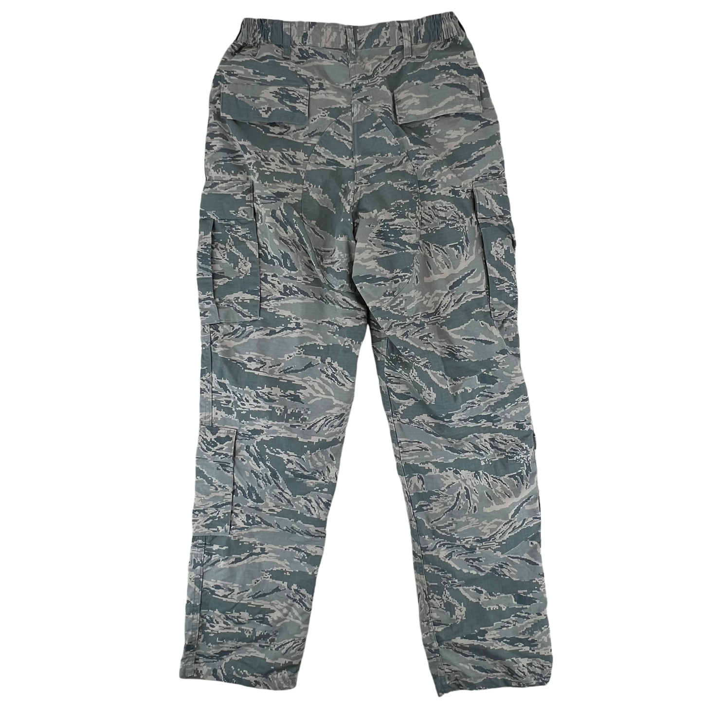 US Air Force Womens Digital Tiger Stripe DTS Pixel Camouflage BDU Combat Trousers - W33 L34