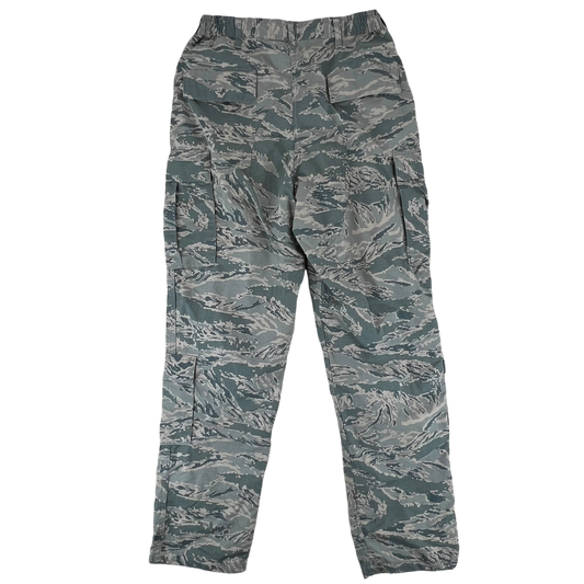 US Air Force Womens Digital Tiger Stripe DTS Pixel Camouflage BDU Combat Trousers - W33 L34