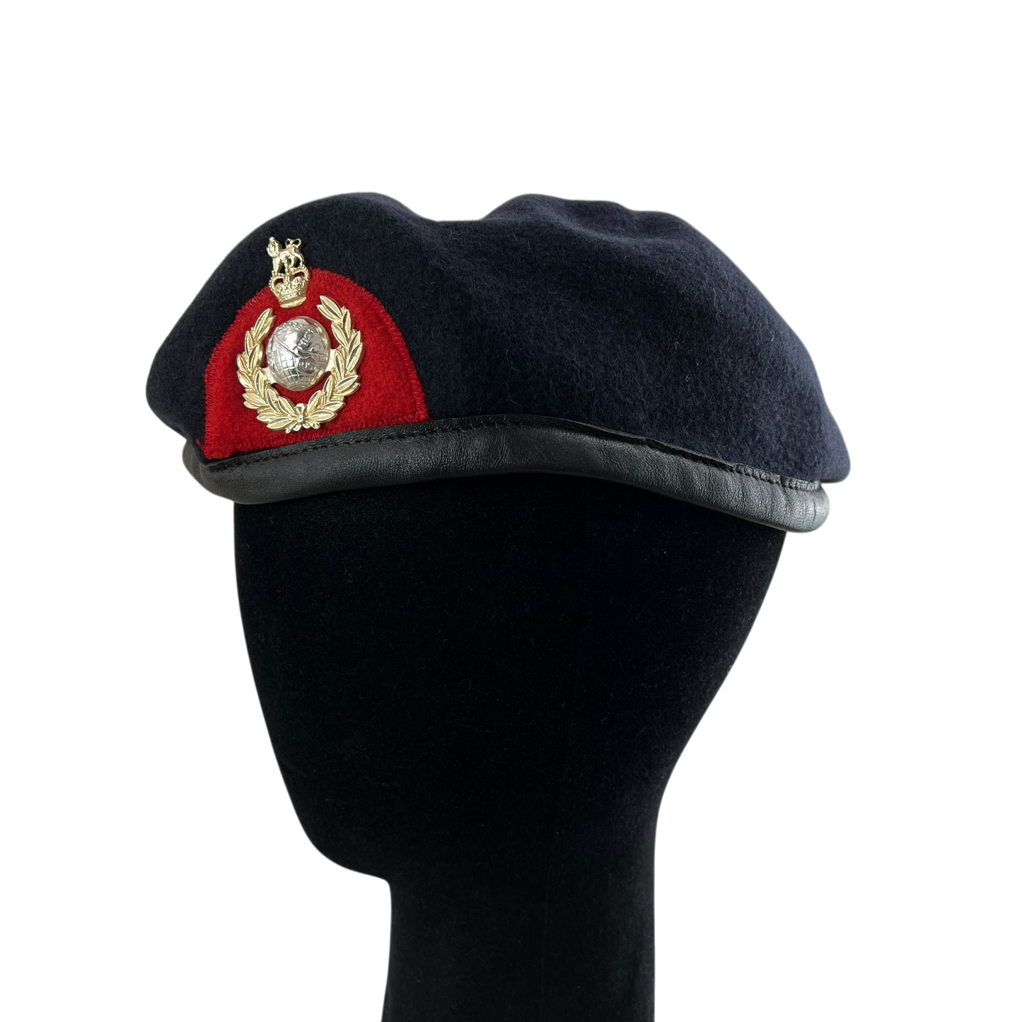 British Royal Marines Beret w/ Badge - Cadets - Medium 58cm