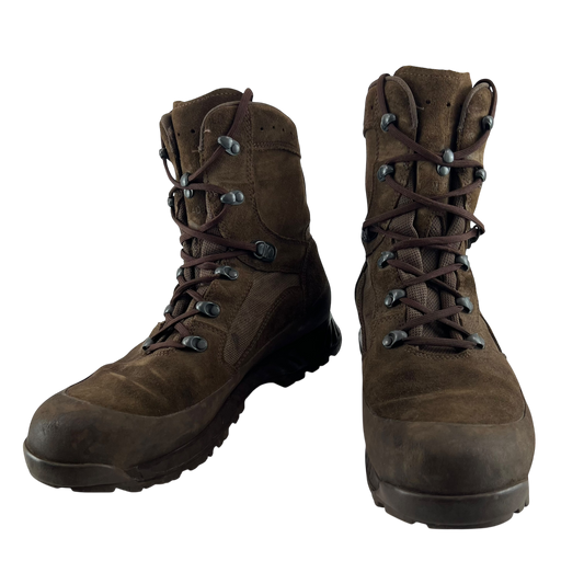 British Army HAIX Brown Desert Combat Boots - Size 11M