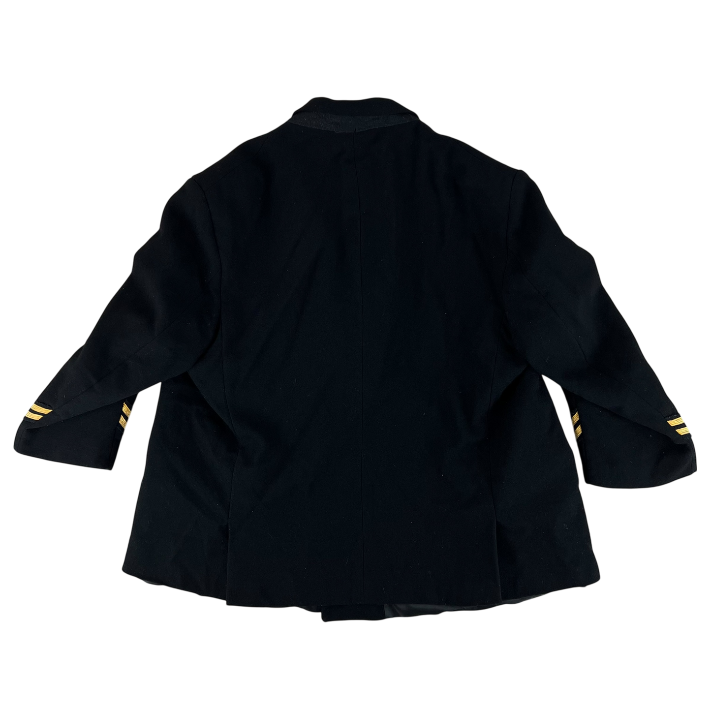 British Merchant Navy Black Dress Blazer Jacket - XXX Large