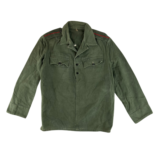 Bulgarian People's Army Olive Green Cossack Shirt - Medium