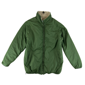 British Army Reversible Thermal Olive Green / Tan Quilted Jacket - Medium