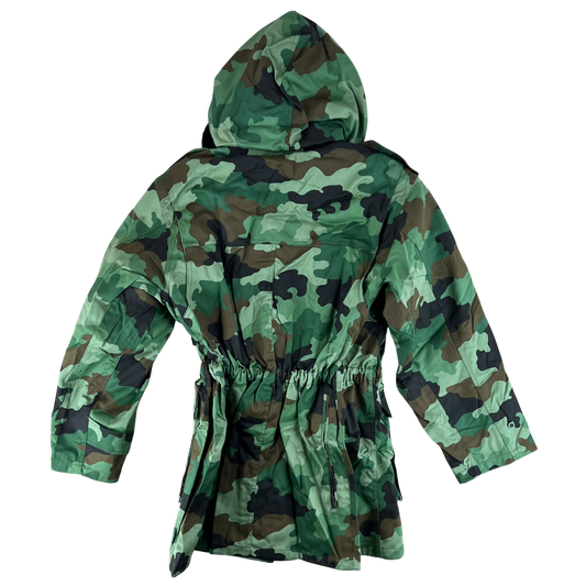 Serbian Army M93 Oak Leaf Camouflage Parka w/ Thermal Liner - Medium 178/100