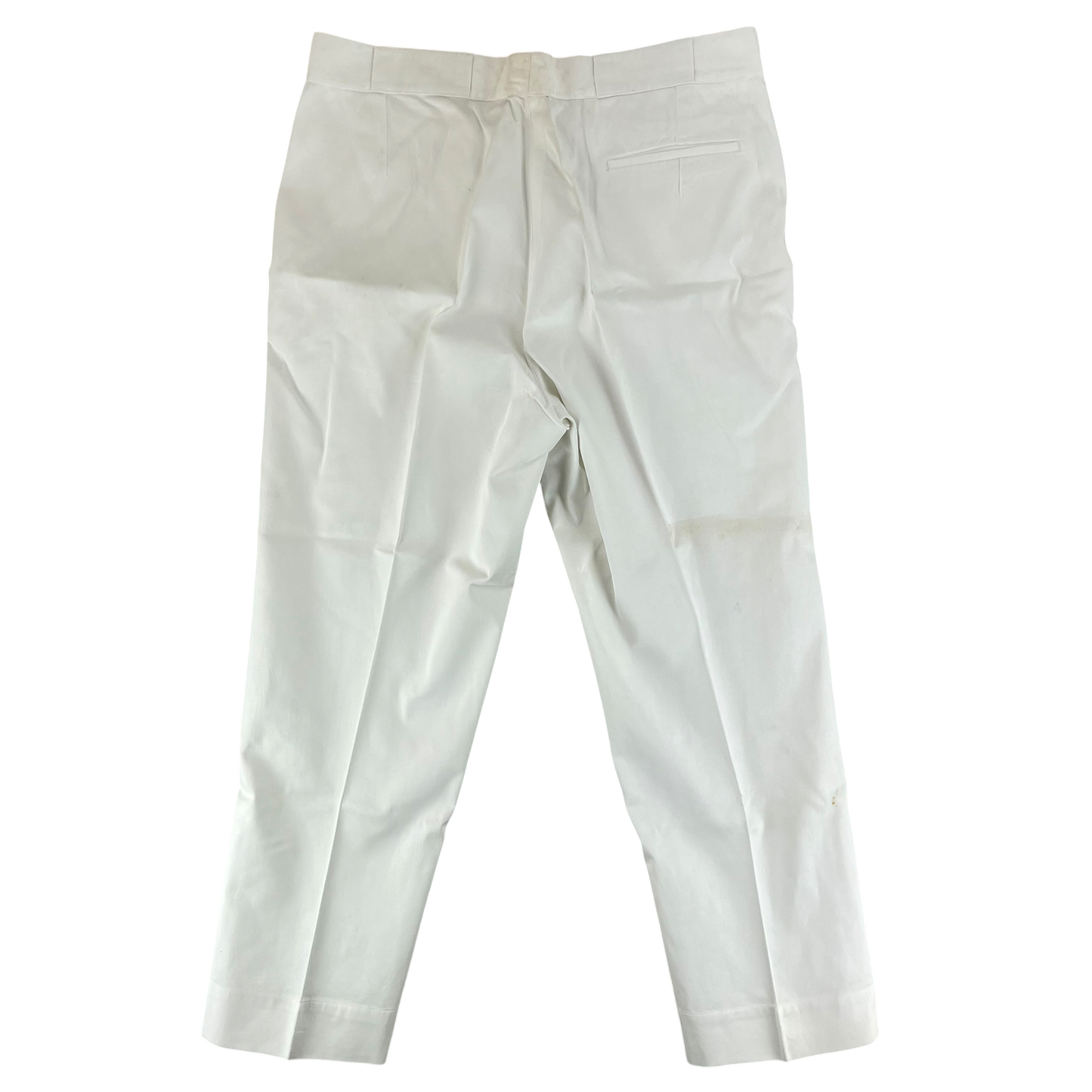 British Merchant Navy 50s Tropical White Trousers - W38 L31