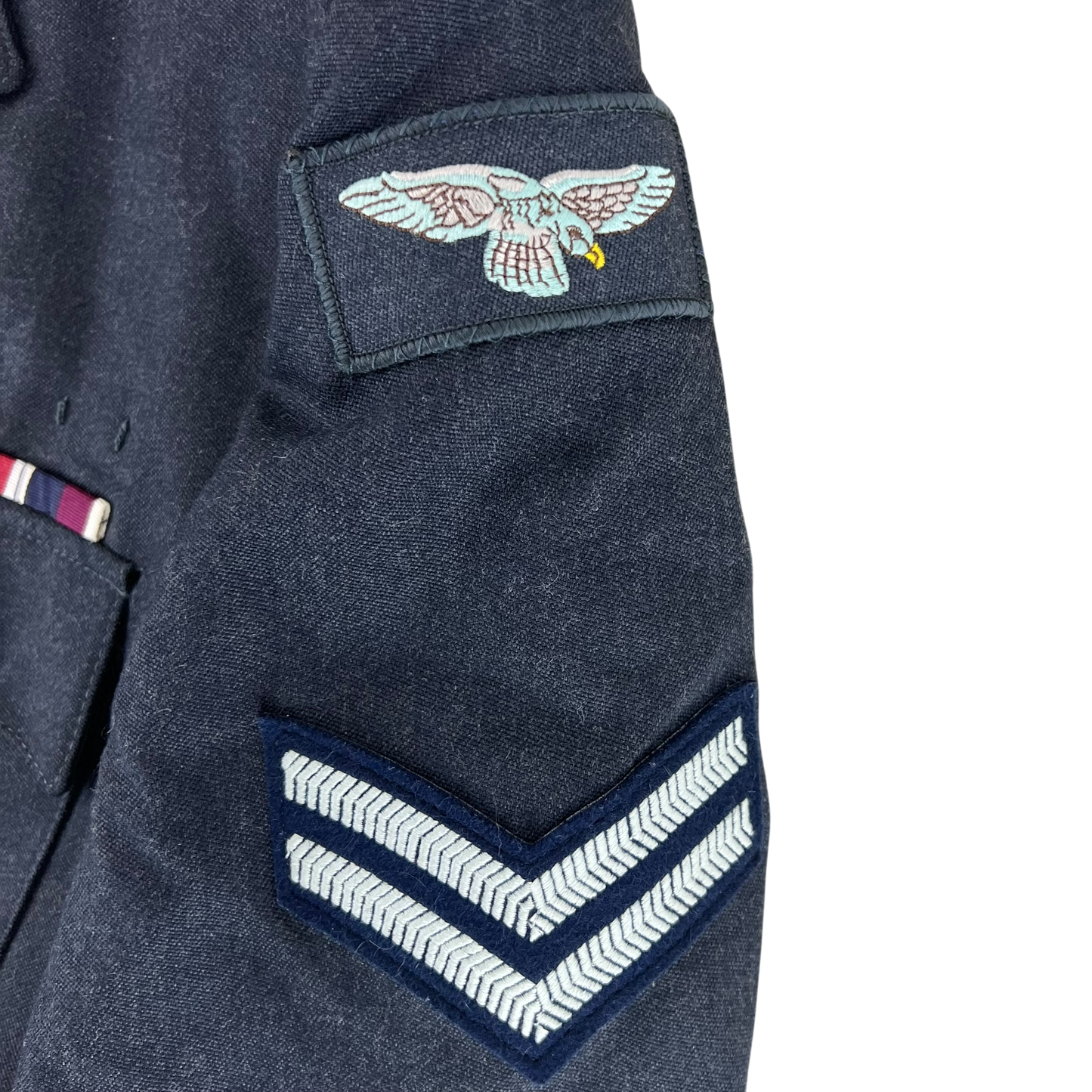 British Royal Air Force No. 1 Dress Jacket w/ Belt - Large