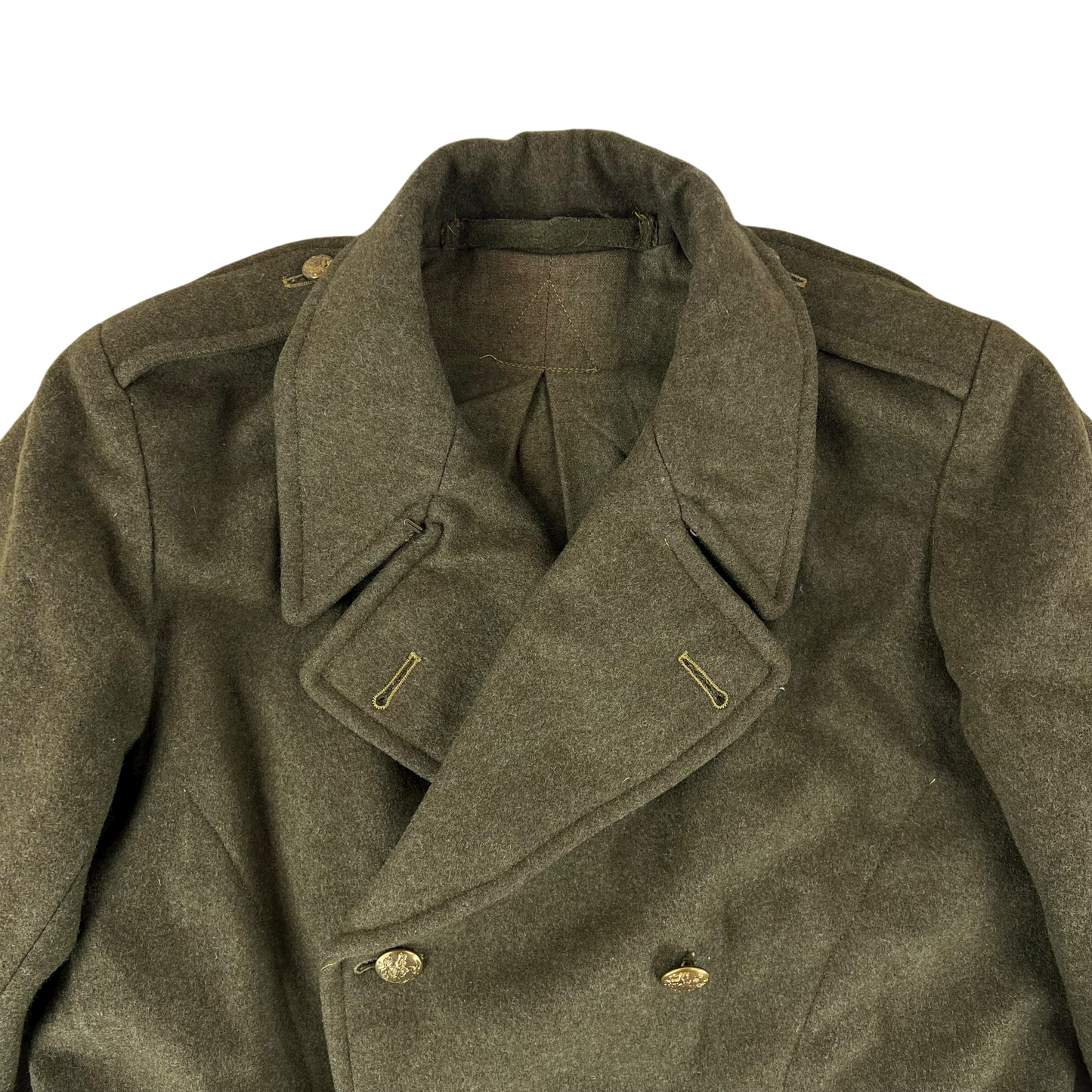 British Army 50s Dismounted 1940 Pattern Greatcoat - Large SIZE 8