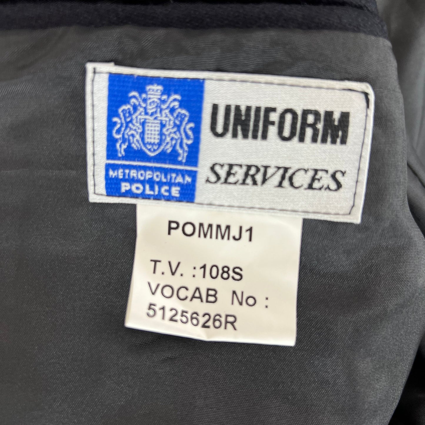 British Ministry of Defence Police Dress Jacket - Metropolitan - Large