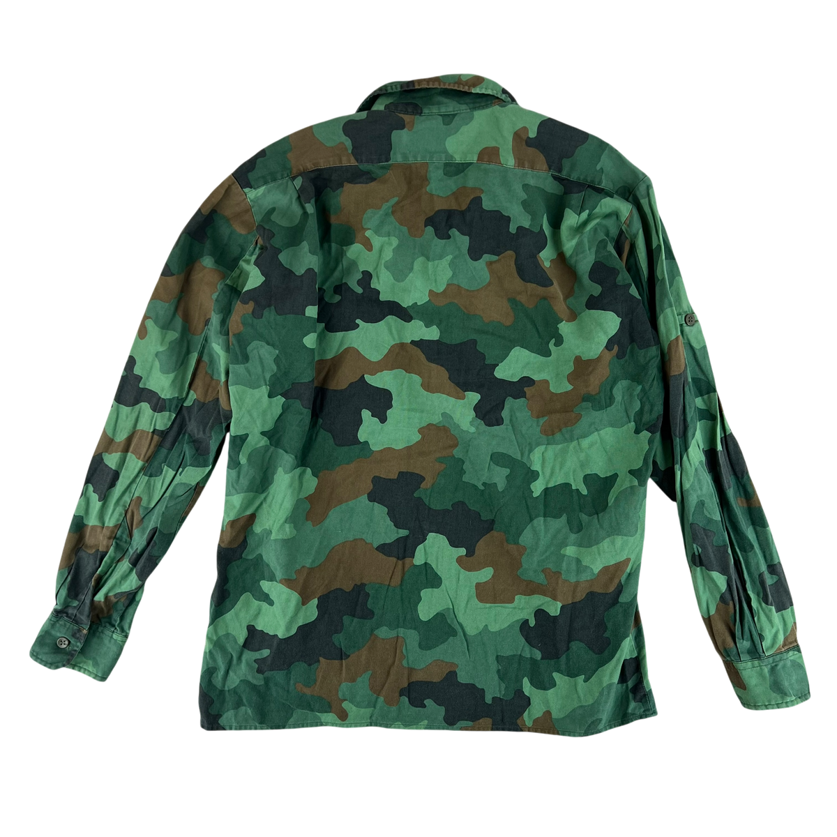 Serbian Army M93 Oak Leaf Camouflage Shirt - Large