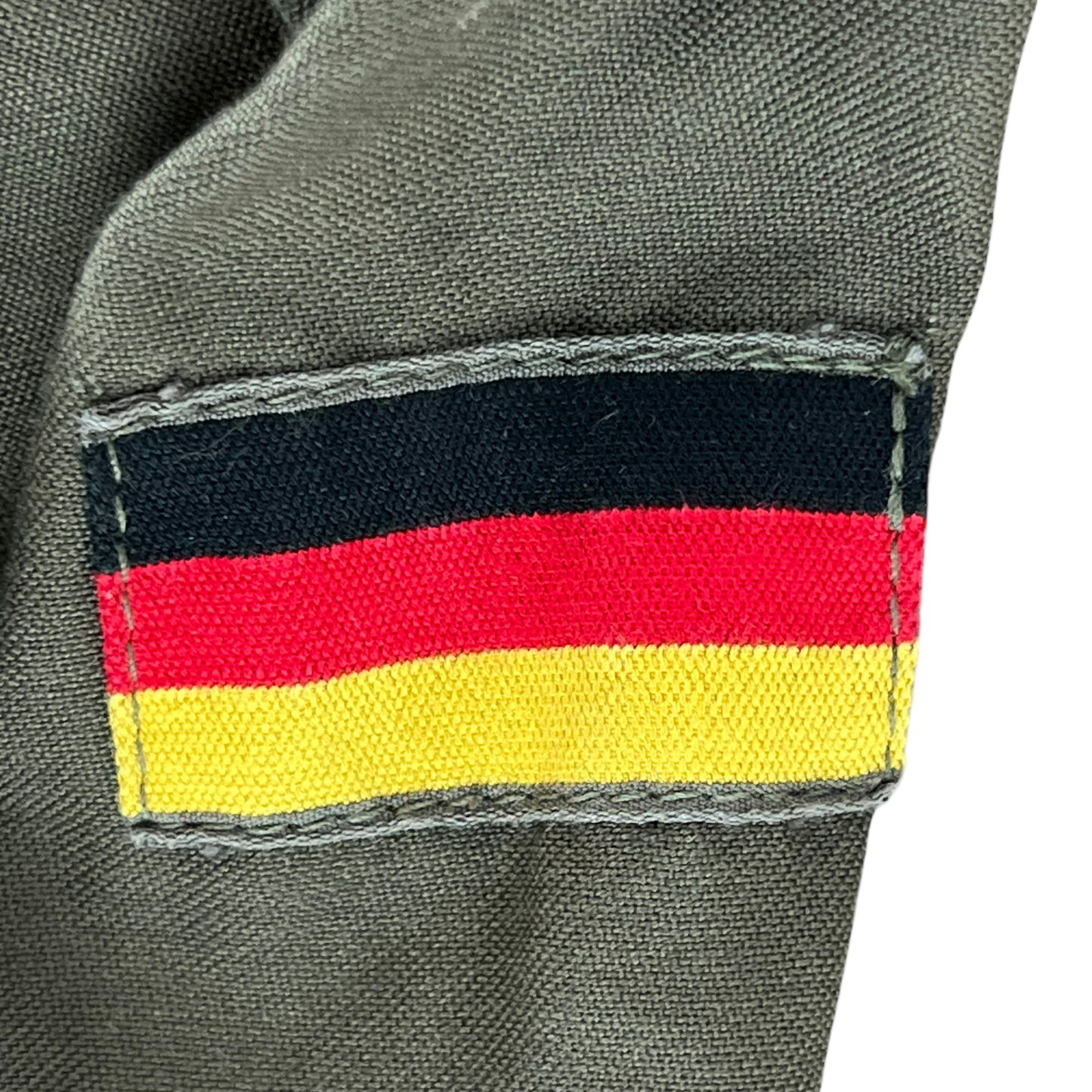 German Army Olive Green Long Sleeve Field Shirt - Medium GrNr 3