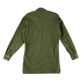 British Army Mens Olive Green Cotton Shirt Long Sleeve - Medium