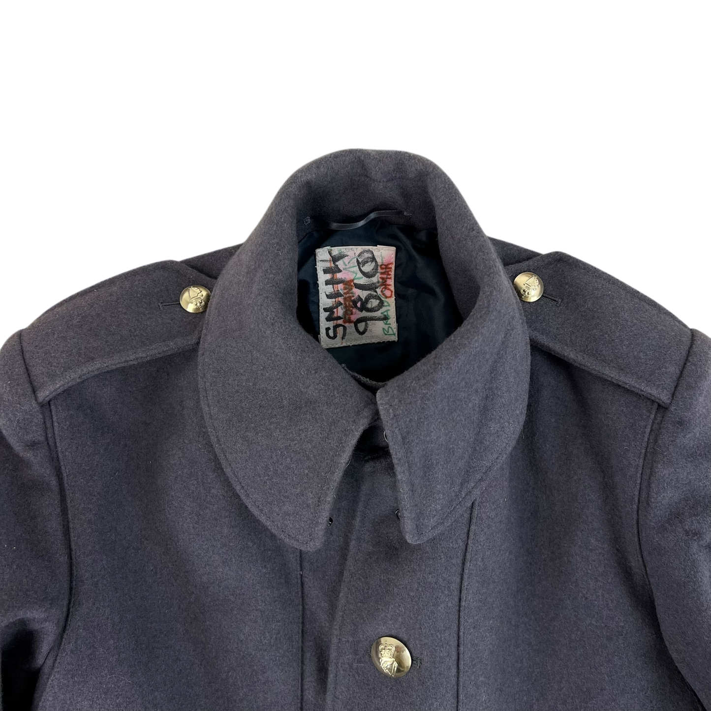 British Army Footguards Wool Greatcoat - Irish Guards - Medium