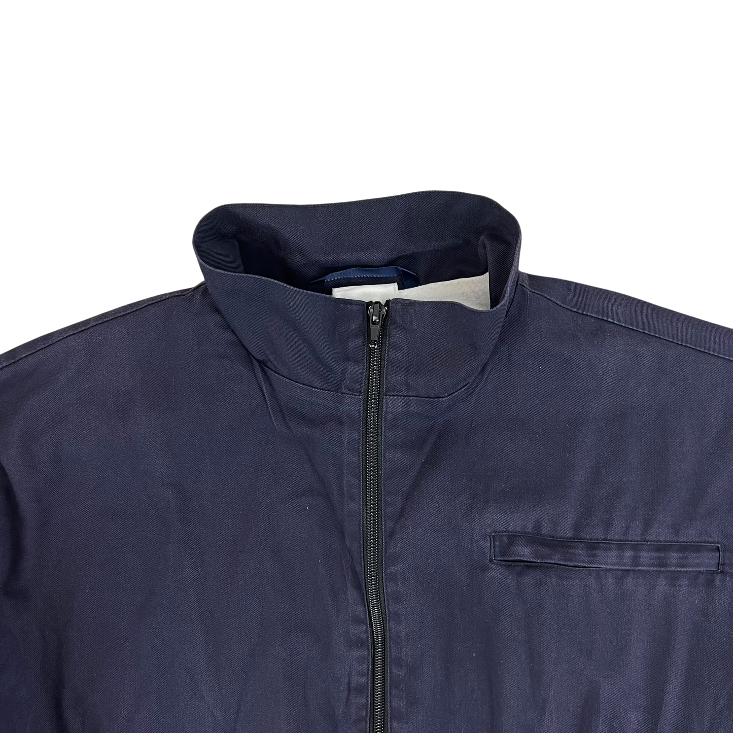 British Army / Tri-Services Navy Blue PTI Tracksuit Top Jacket - Large