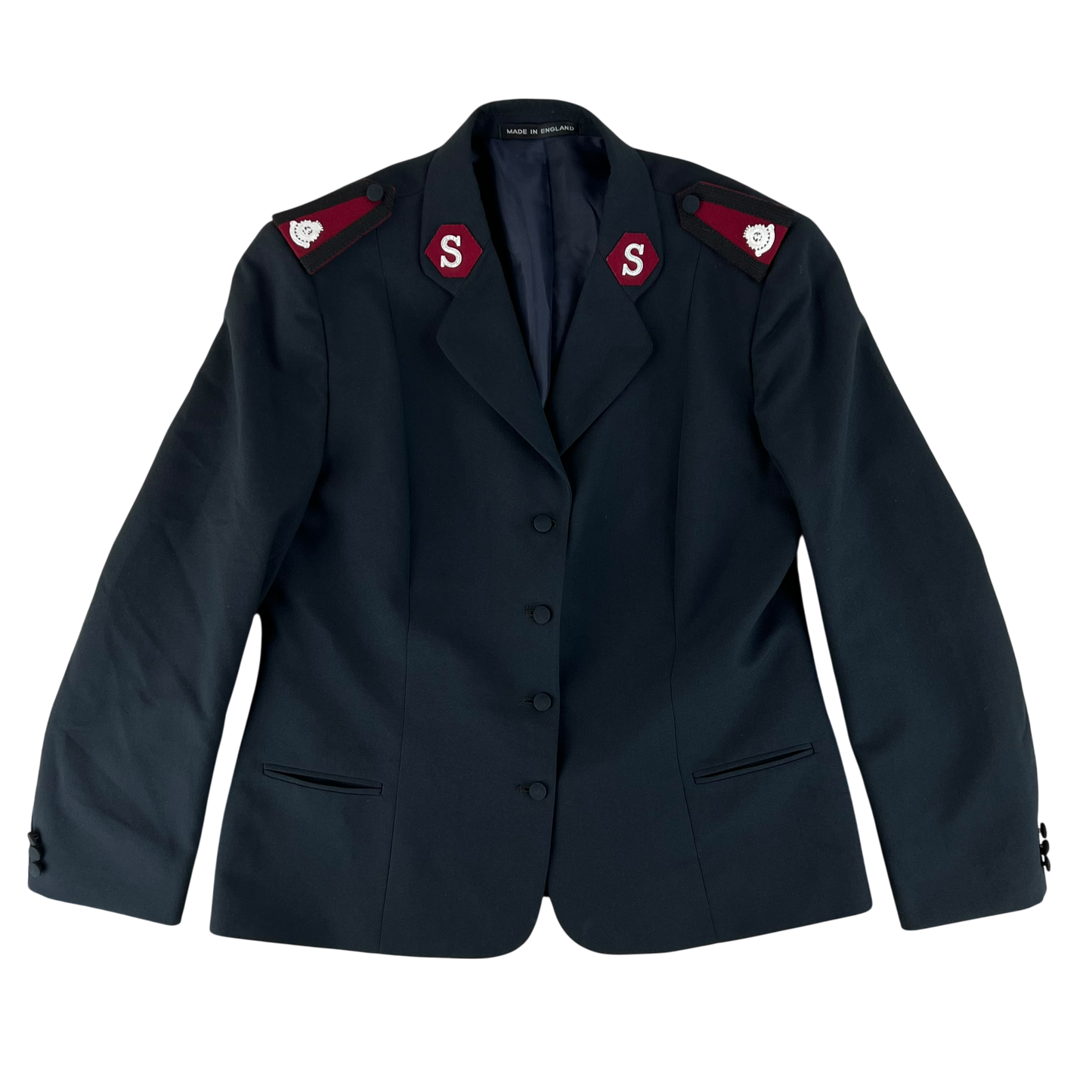 British Salvation Army Women's Ceremonial Dress Jacket - Medium