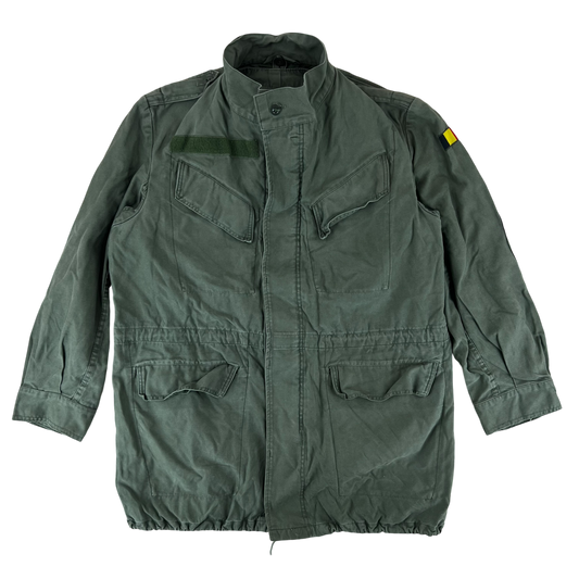 Belgian Army M64 Olive Green Field Jacket - Large