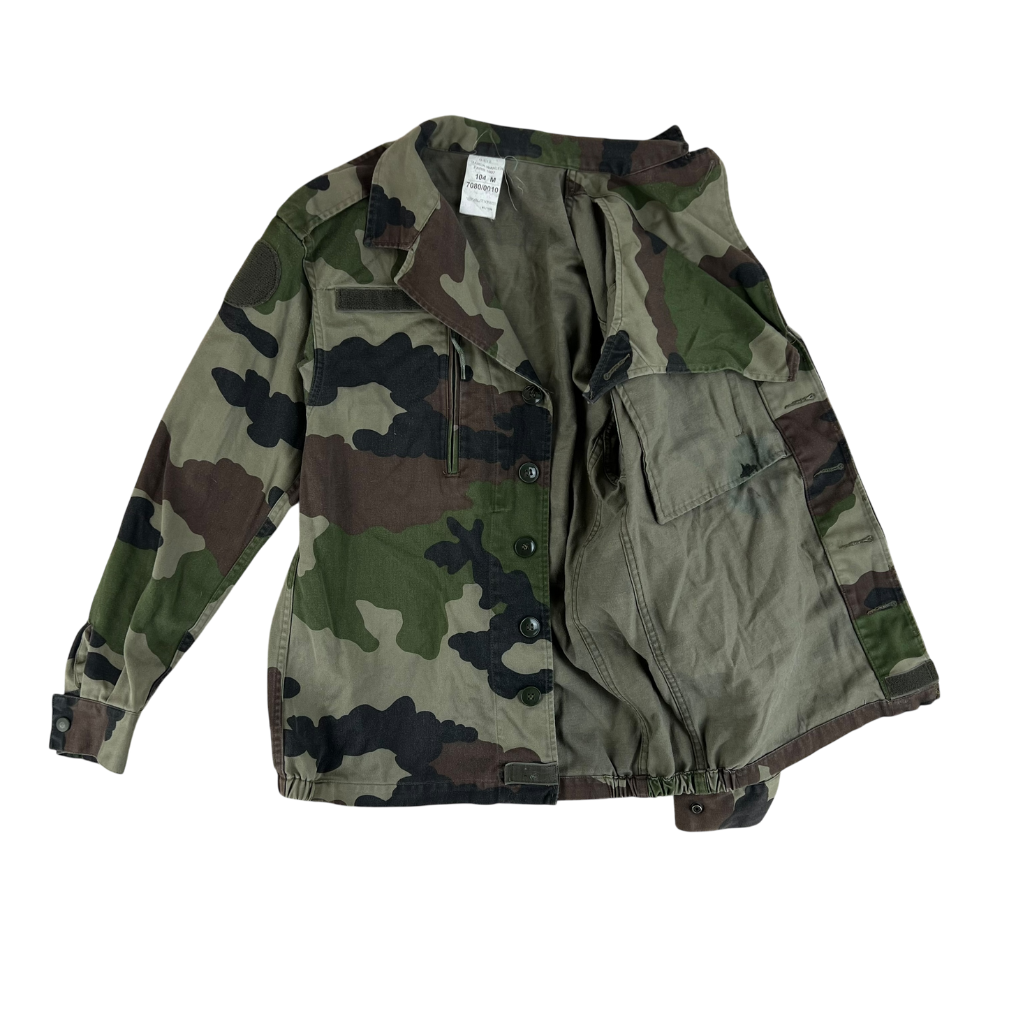 French Army CCE Camo F2 Jacket - Medium