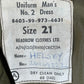 British Army Old Pattern No. 2 Olive Green Dress Jacket - Royal Signals - Small SIZE 21