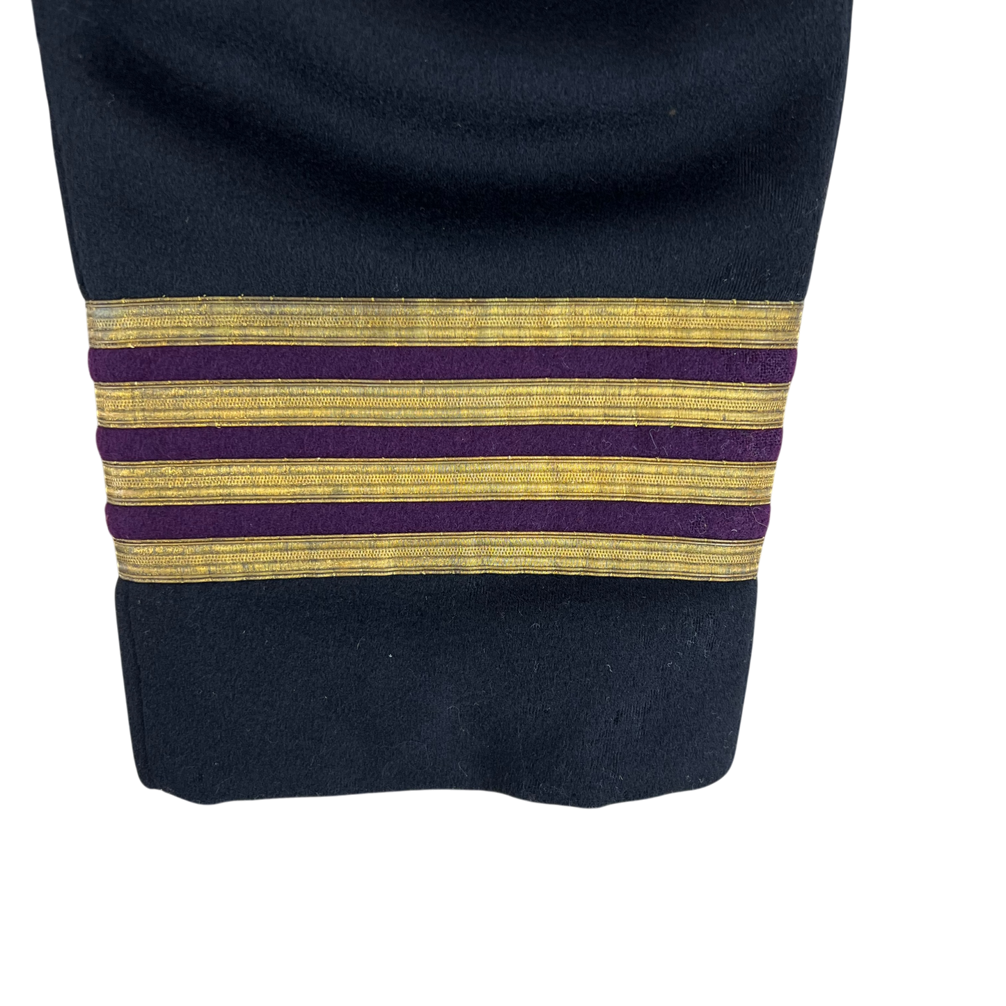British Royal Navy 70s Mess Dress Jacket - Royal Fleet Auxiliary - Large