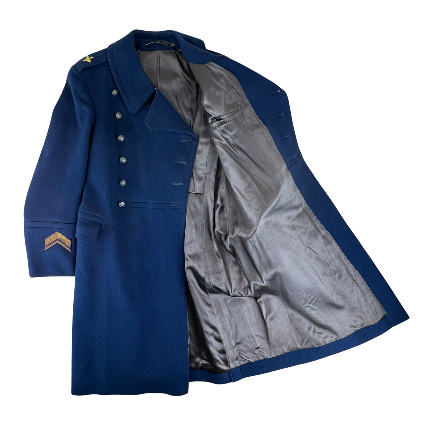 Finnish Air Force M51 Wool Greatcoat - Medium