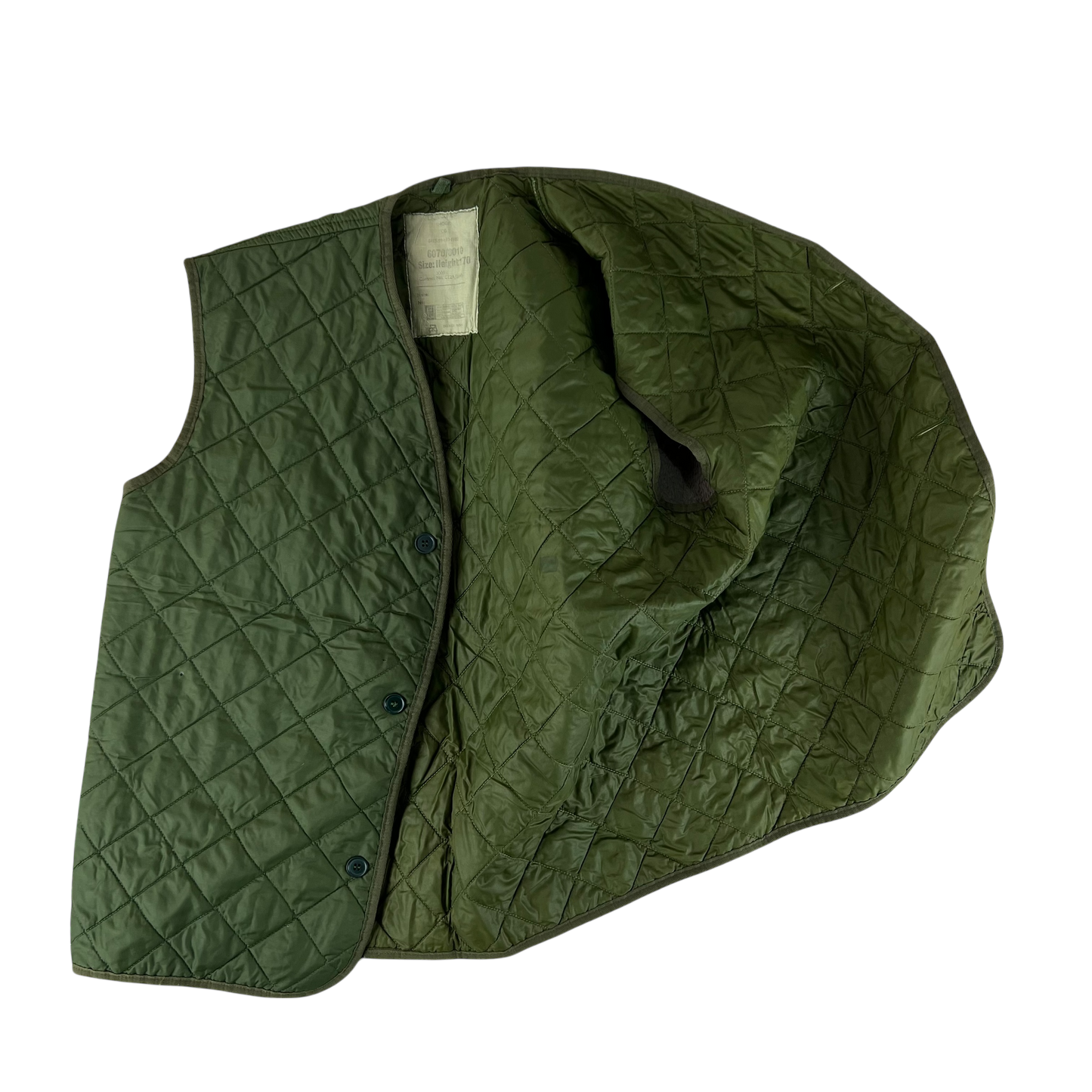 British Army Cold Weather Jacket Gilet Liner - Large