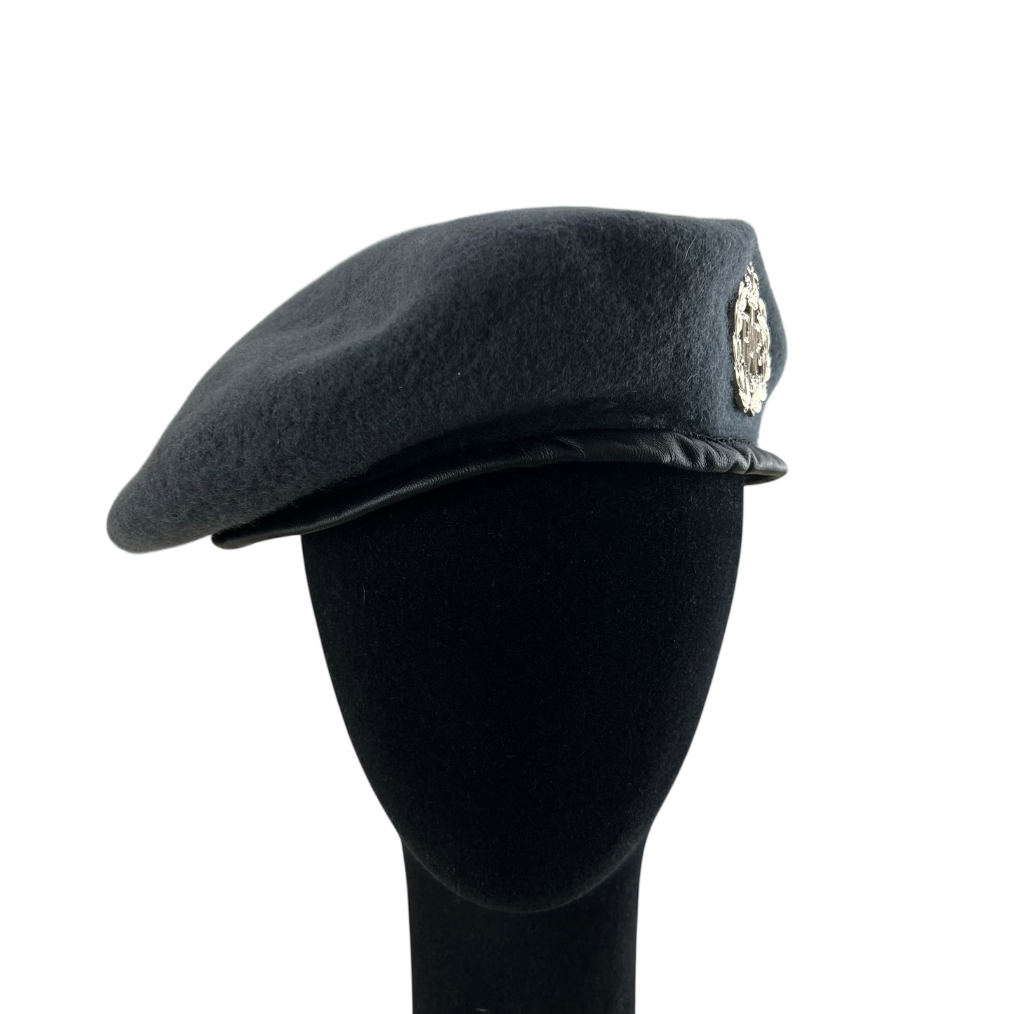 British RAF Beret w/ Badge - Medium 58cm