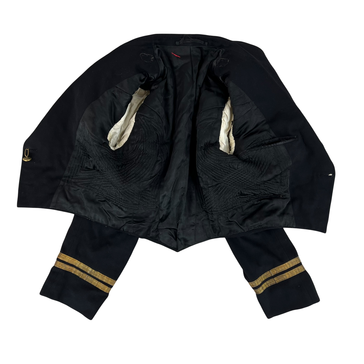 British Royal Navy 40s WW2 Mess Dress Jacket - Small