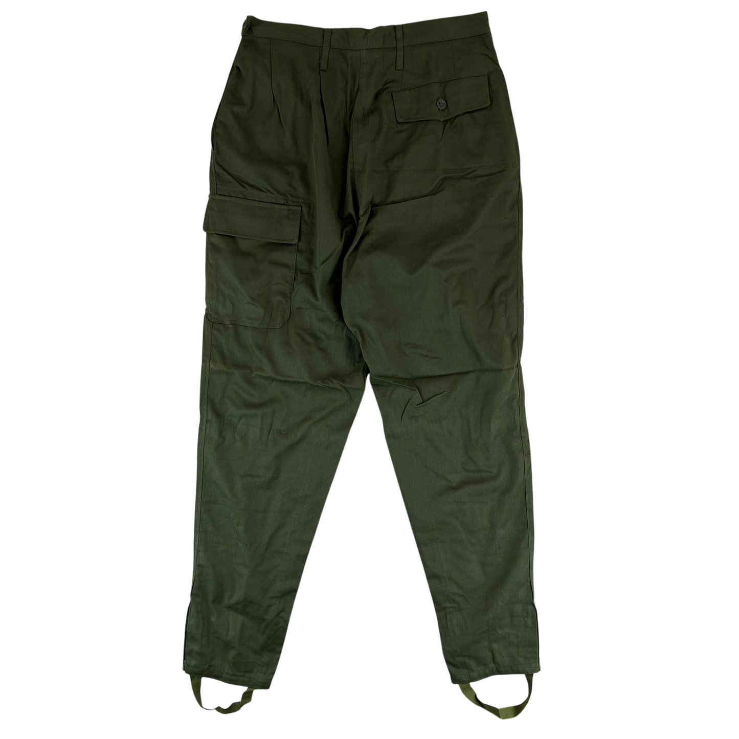 Czechoslovak Army M85 Women's Olive Green Trousers - W31 L30.5