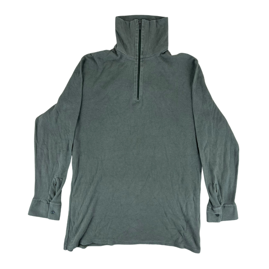 French Army Norgie Pullover 80s Sage Grey - Medium