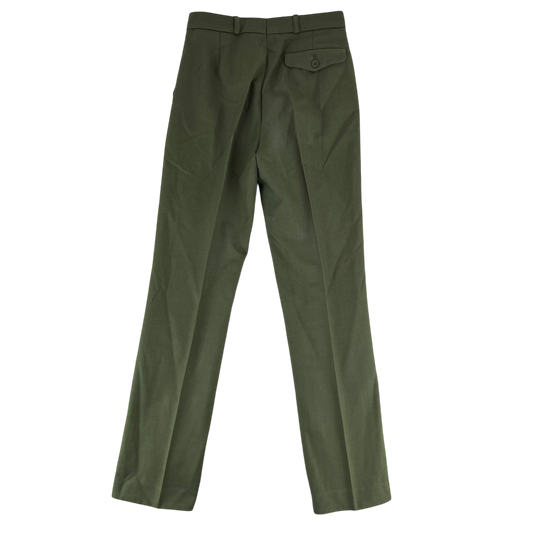 Slovak Army M97 Olive Green Dress Trousers - W26.5 L32