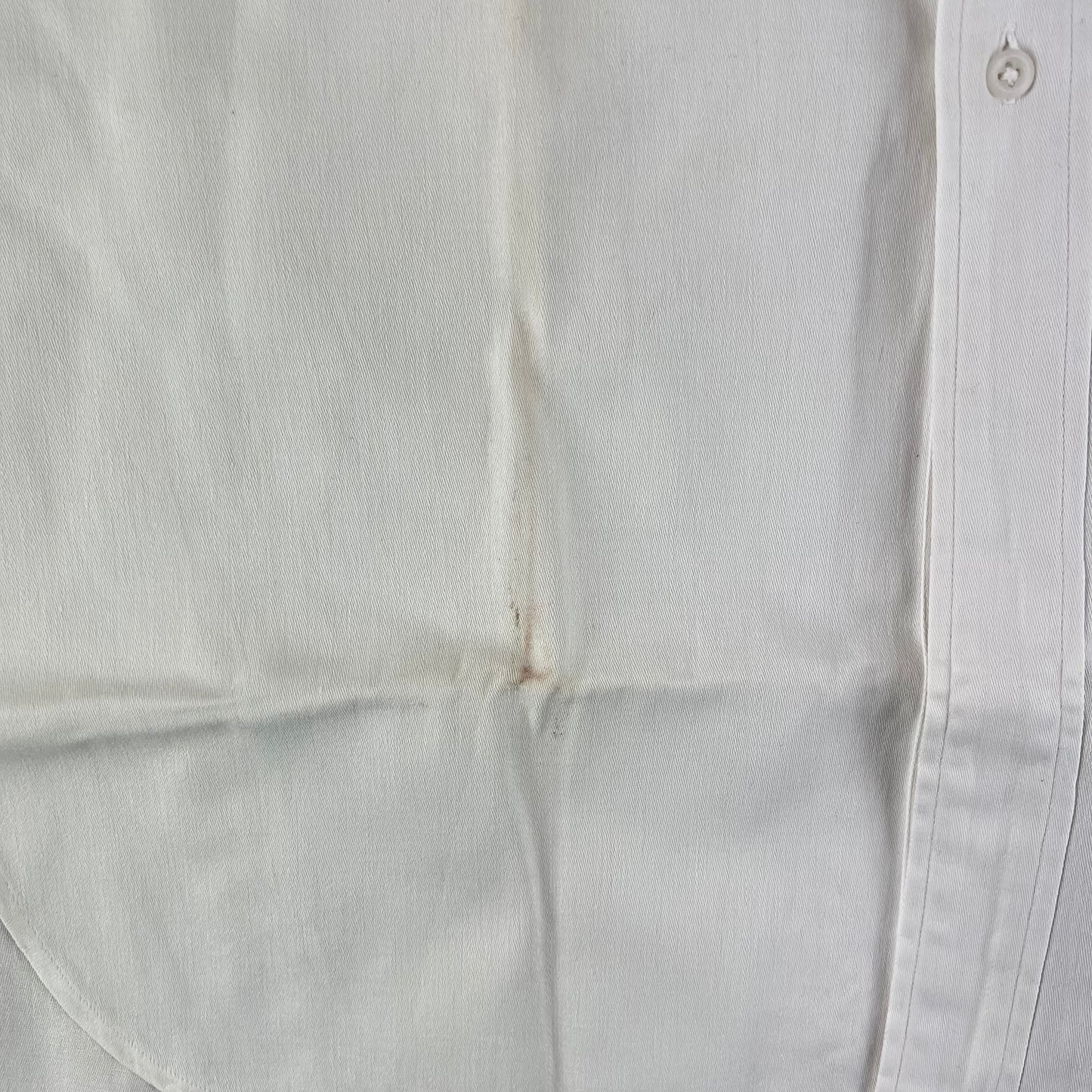British Merchant Navy 50s Officer's Tropical Short Sleeve Shirt - Medium