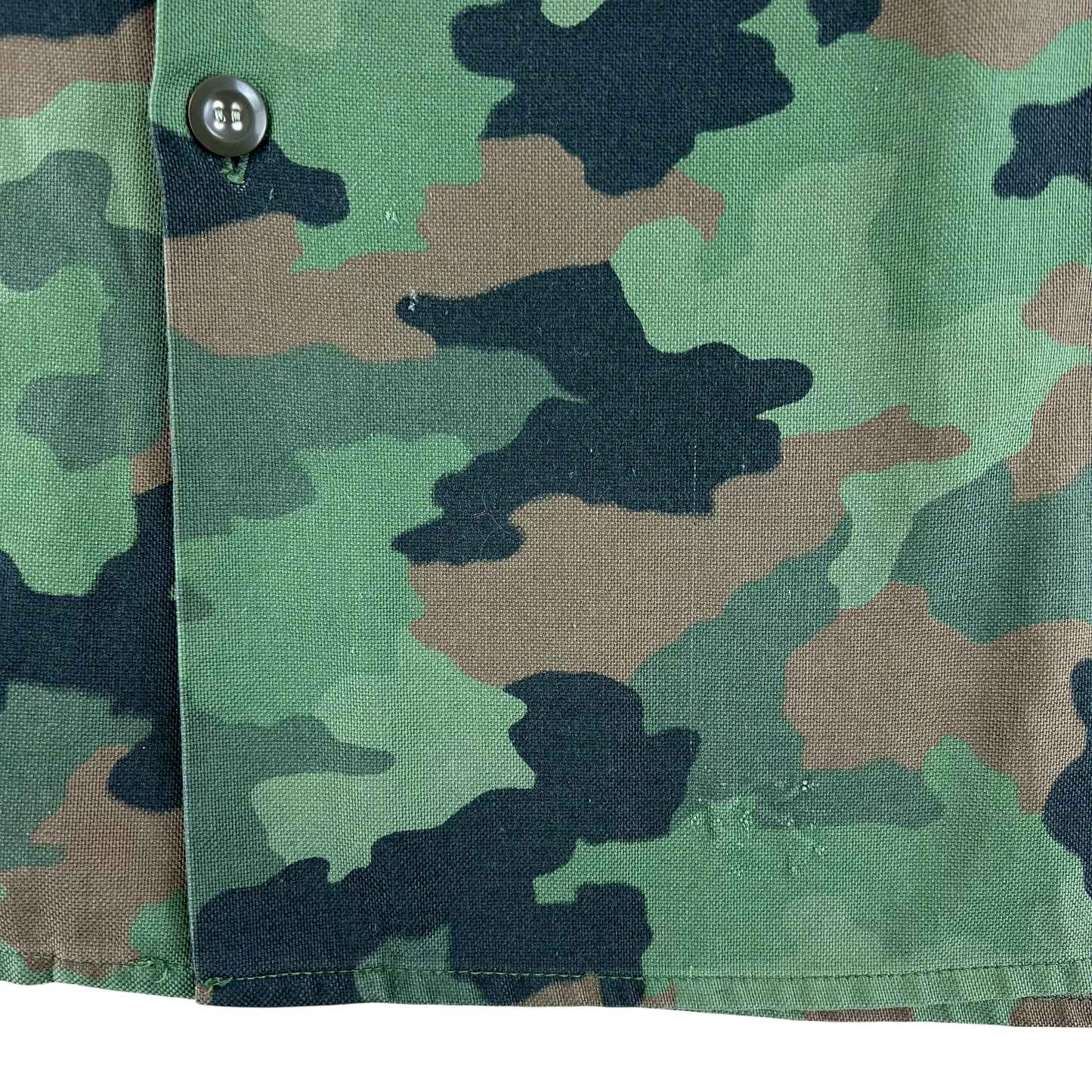 Yugoslav Army JNA M87 Oak Leaf Camouflage Shirt - Large