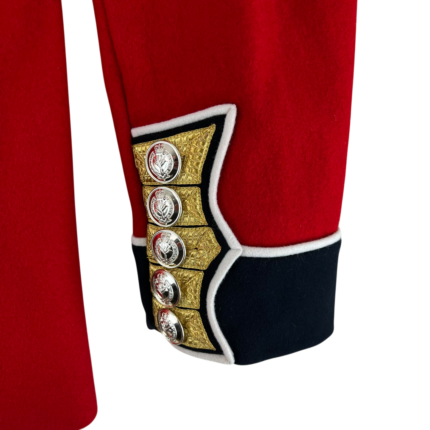 British Army CQMS & Sergeants Bandsman's Tunic Jacket w/ Wings - Welsh Guards - Medium