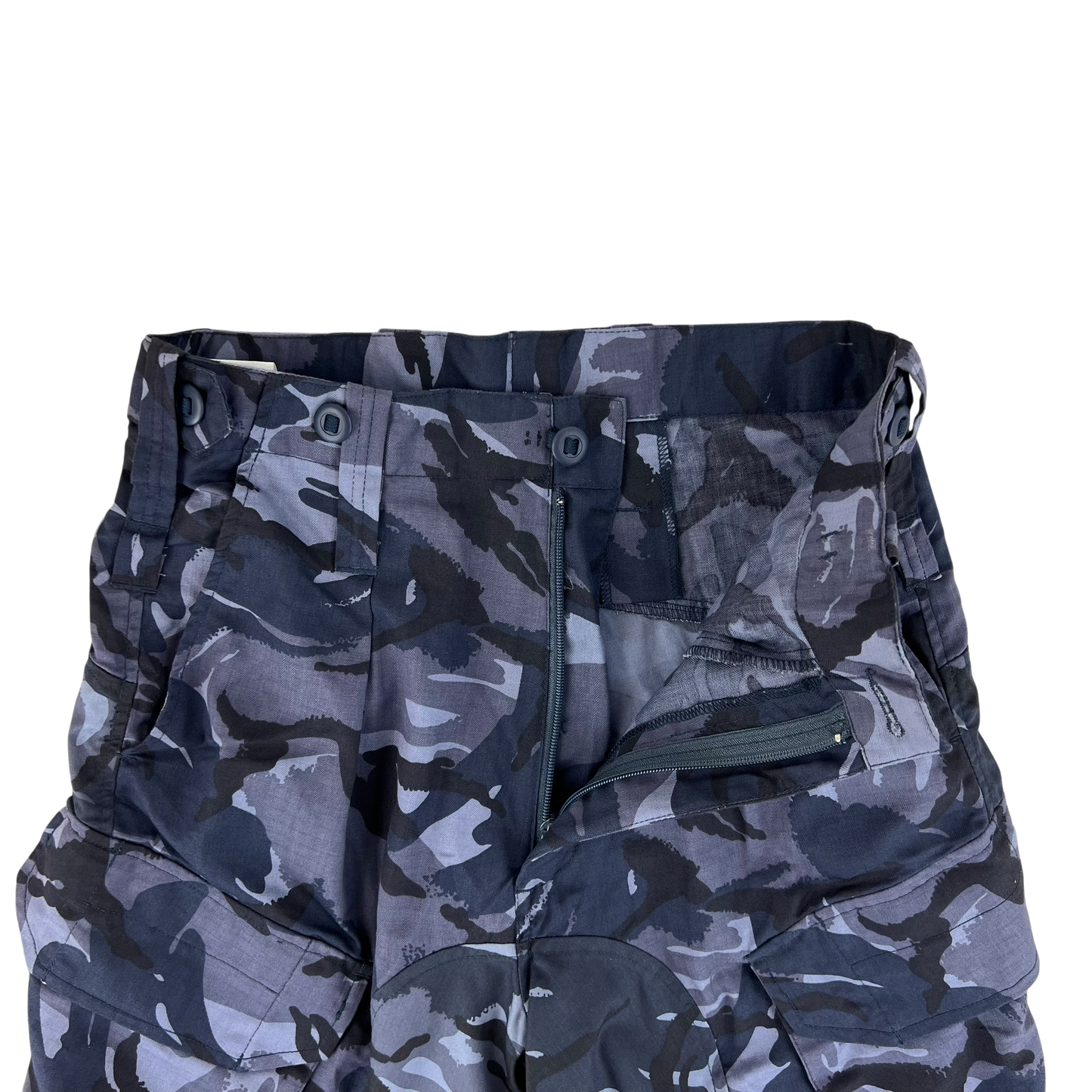 British Army OPFOR Blue DPM Camouflage Combat Trousers - W30 L30.5