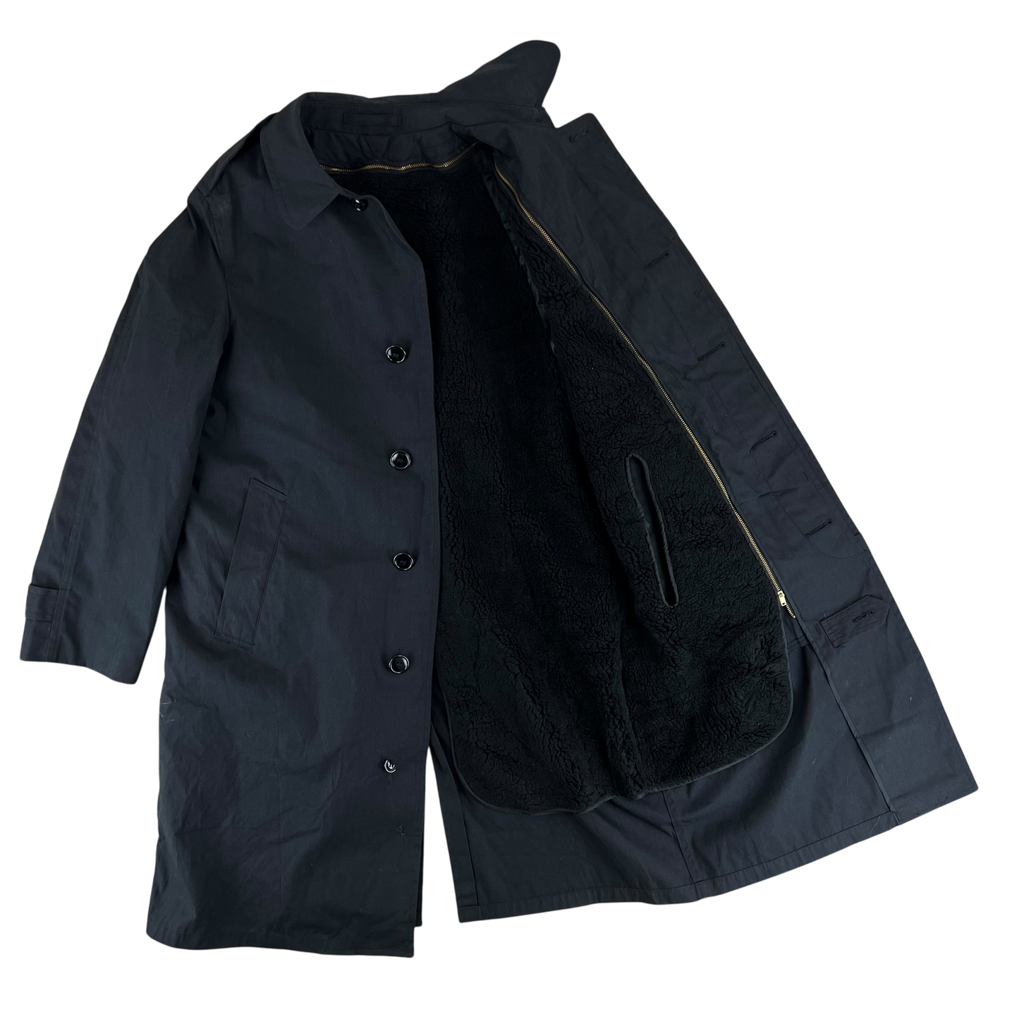 US Army Black Overcoat -