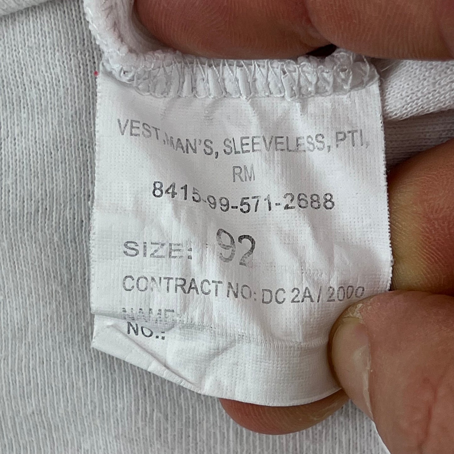 British Army PTI Vest - Medium 92cm