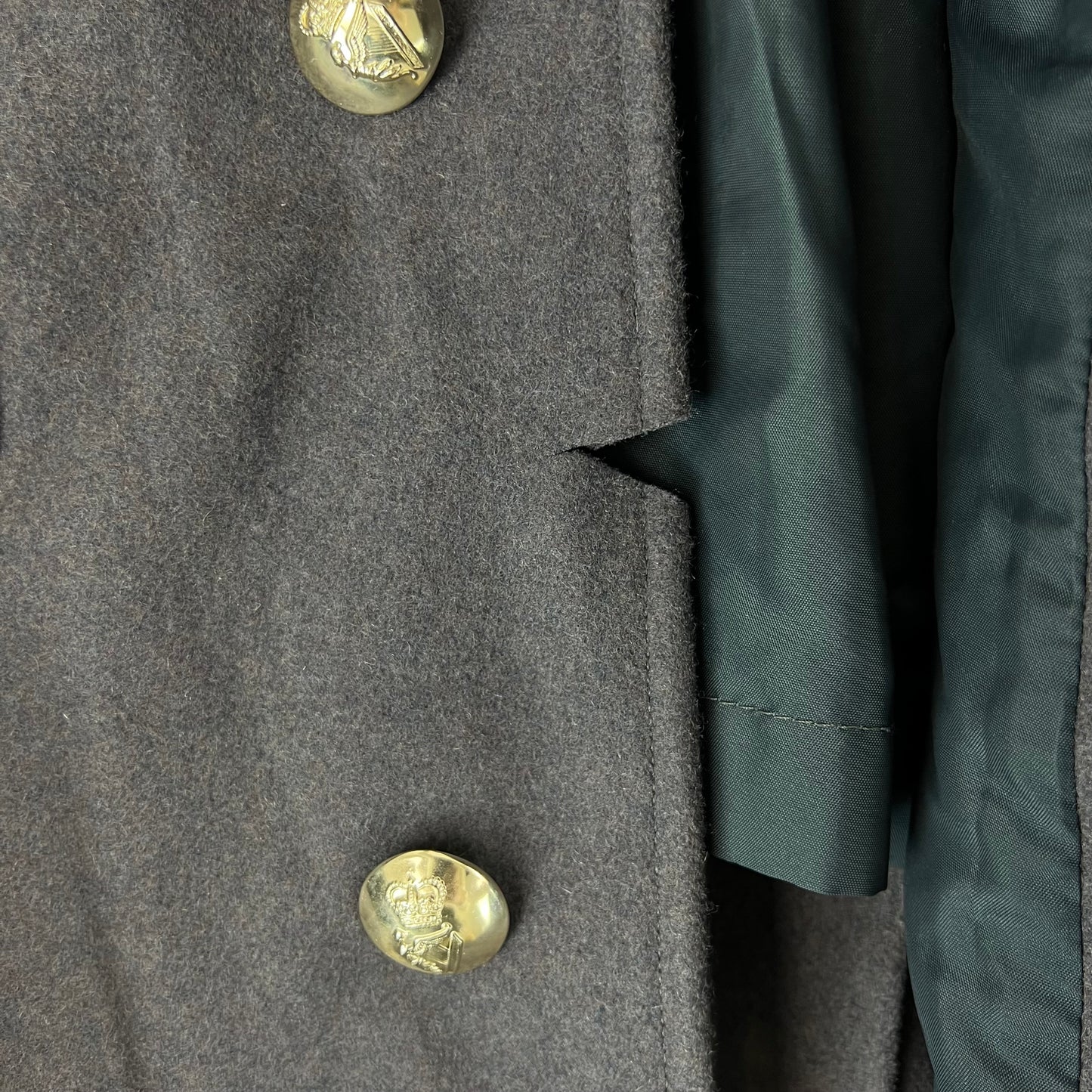 British Army Footguards Wool Greatcoat - Irish Guards - X Large