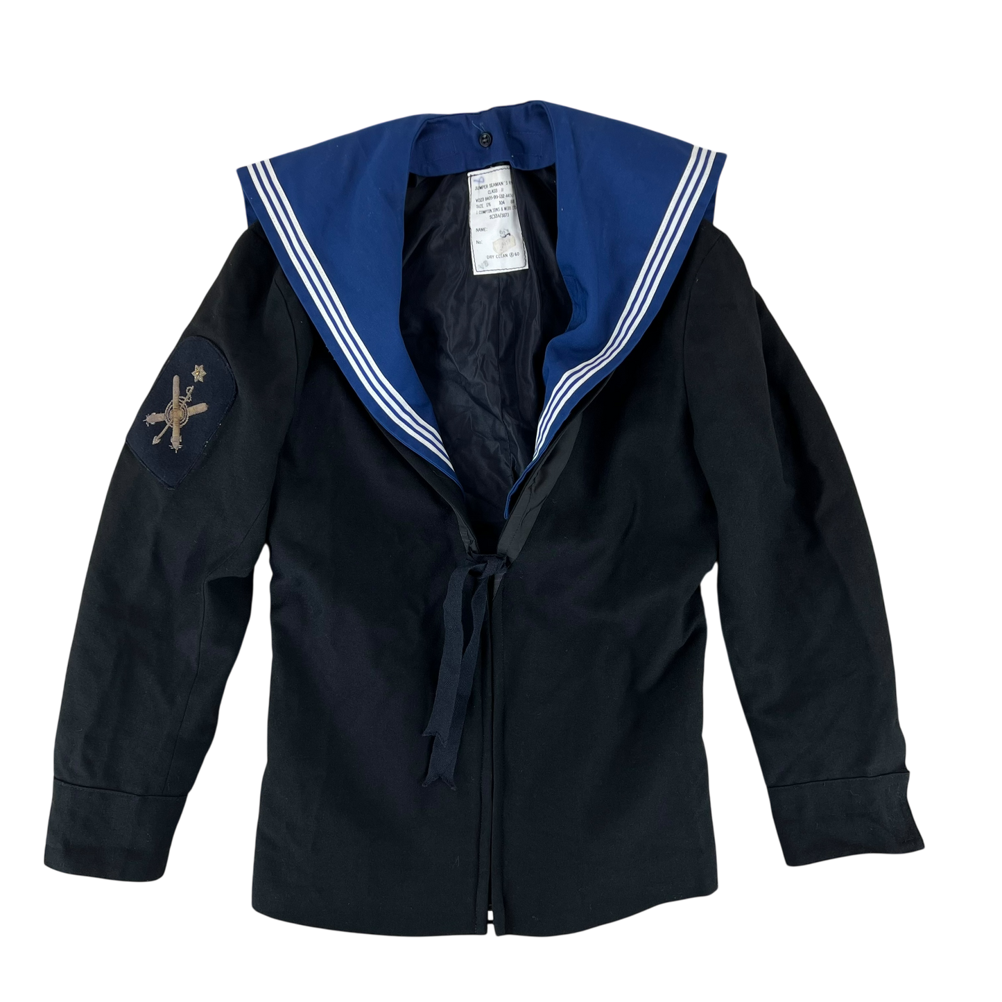 British Royal Navy Class II Jumper Sailor's Top - Medium 176/104