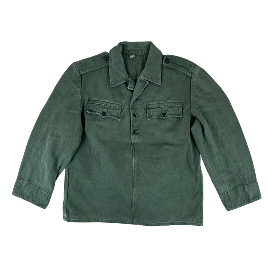 Bulgarian People's Army Olive Green Cossack Shirt - Medium