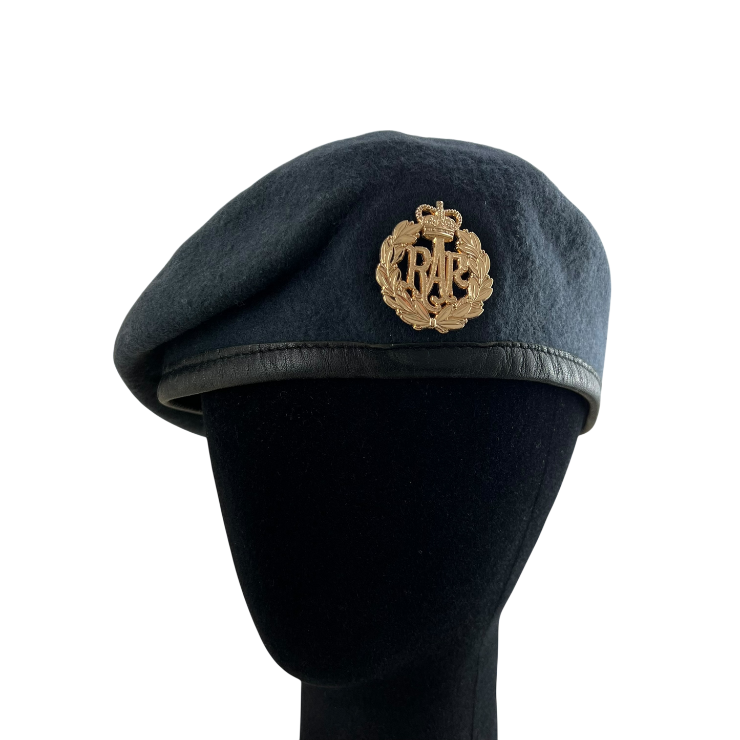 British RAF Beret w/ Badge - Small 55cm