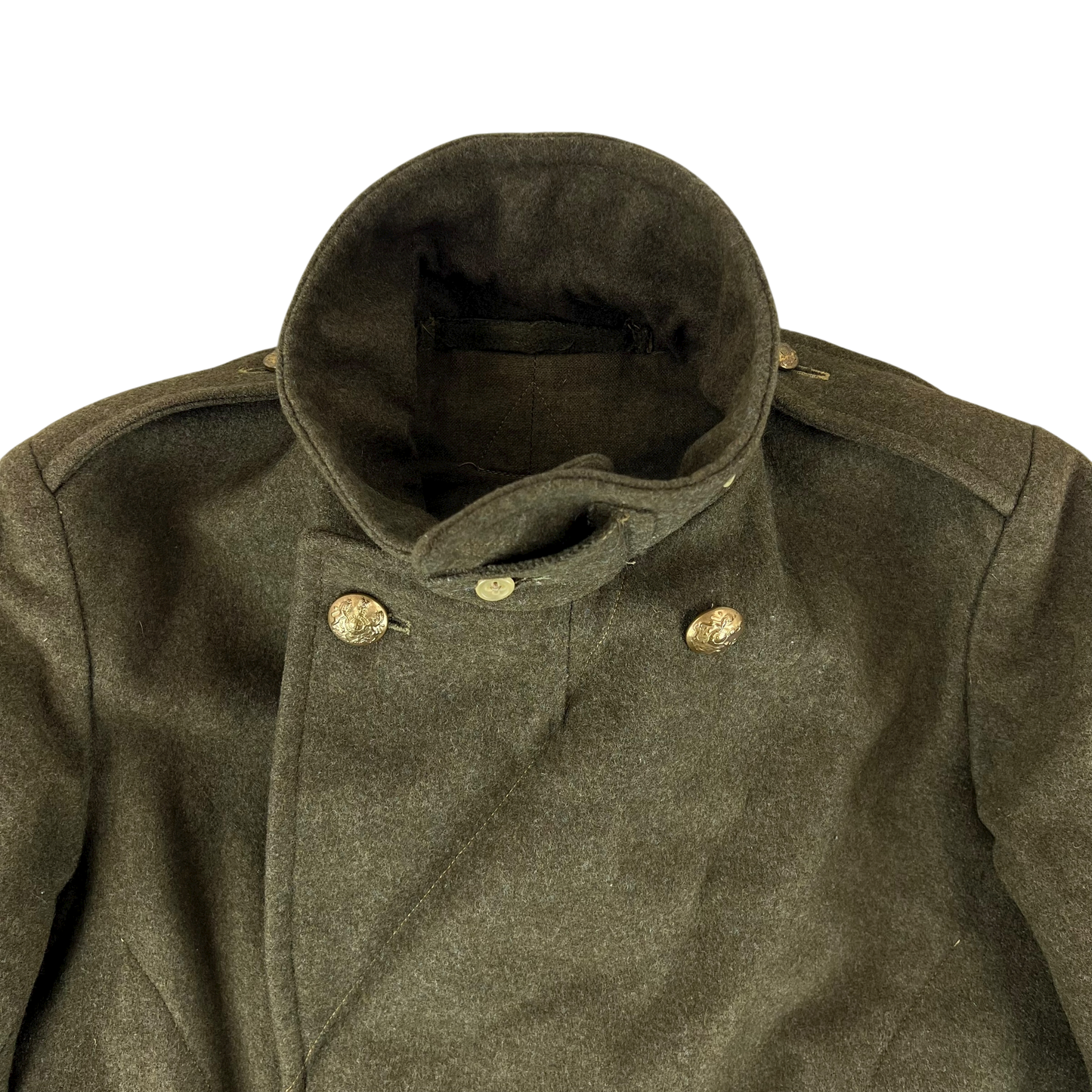 British Army 50s Dismounted 1940 Pattern Greatcoat - Large SIZE 8